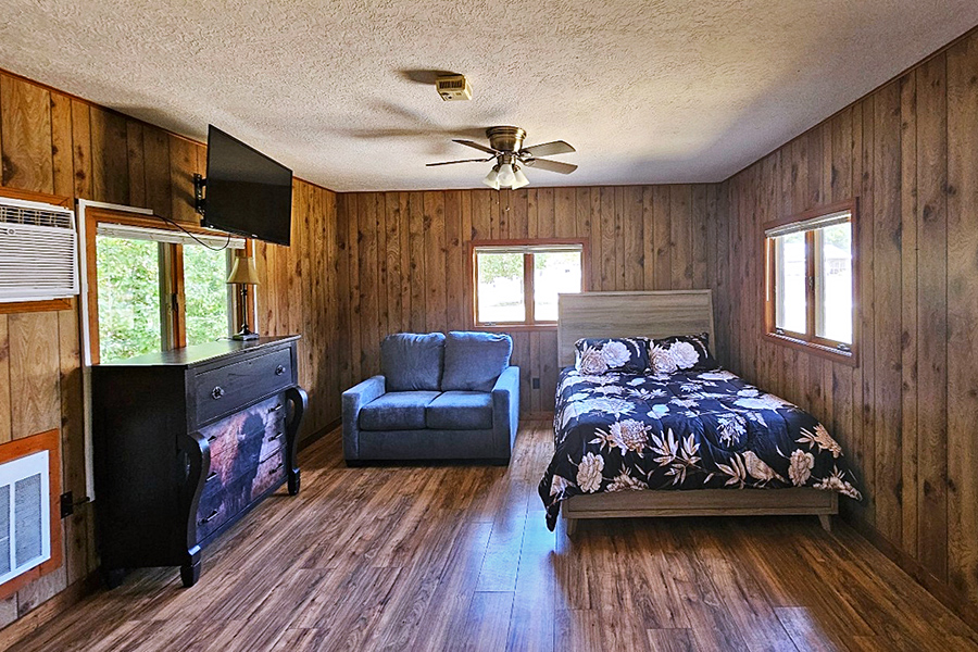 Woodside Cabin Sleeping Area